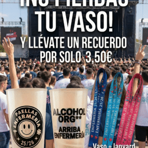 LEGAZYUM x PAELLAS ENFERMERÍA VASOS